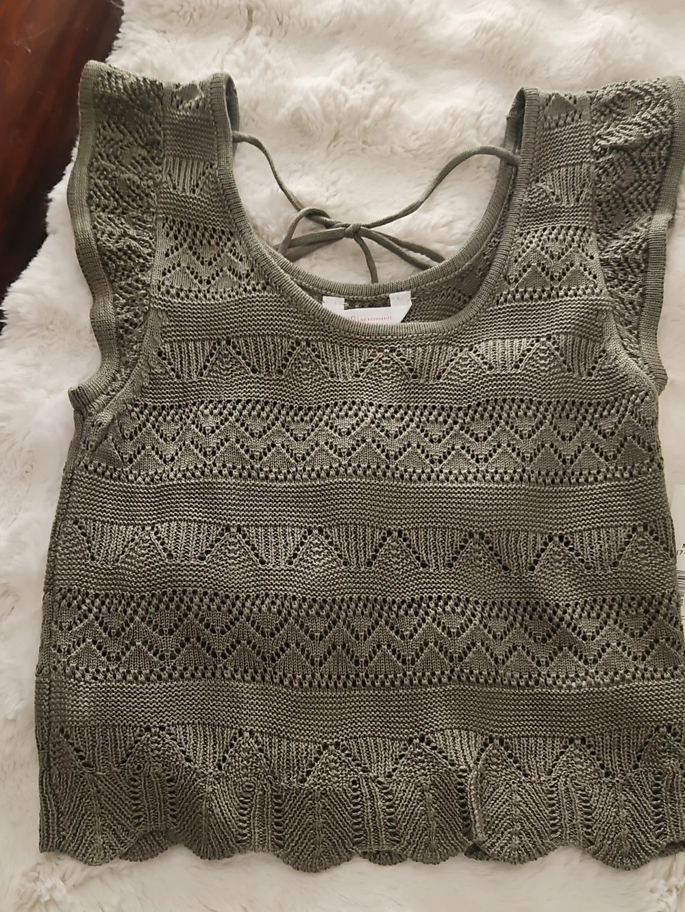 NWT Crochet Short Set